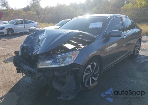 2017 Honda Accord Ex z USA, uszkodzony, nr VIN 1HGCR2F77HA244139